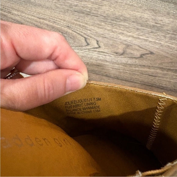 Madden Girl Women's Camel Brown Pointed-Toe Mule Slides 7.5 - Picture 4 of 5